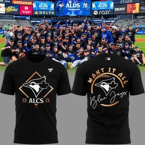 Toronto Blue Jays "ALCS" 2025 Black T-shirt