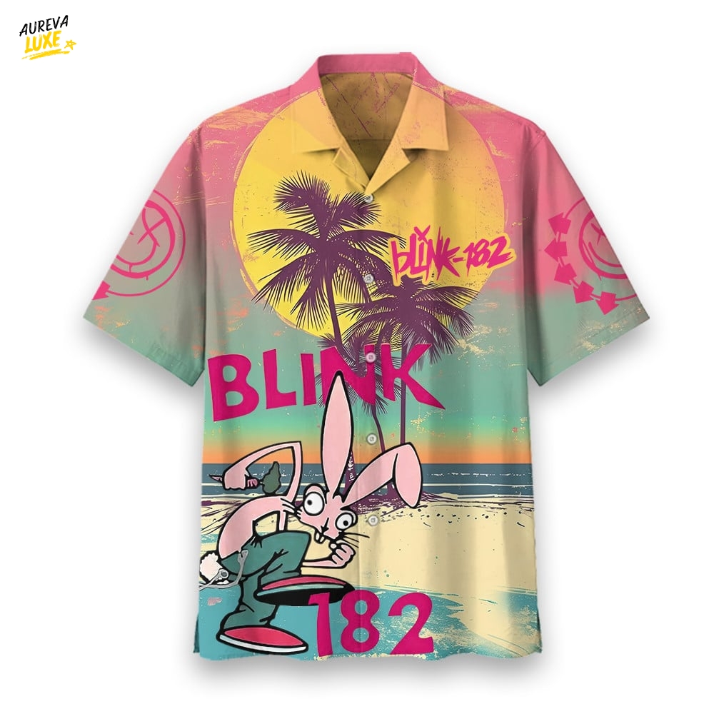 Blink-182 Hawaiian Shirt Blink-182 Hawaiian Shirt