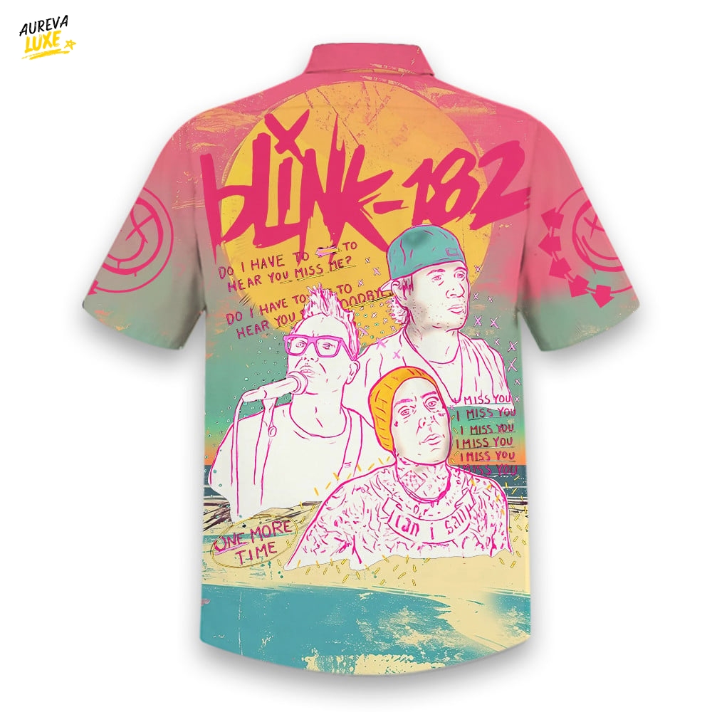 Blink-182 Hawaiian Shirt Blink-182 Hawaiian Shirt