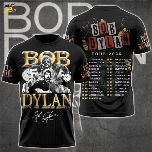 Bob Dylan Tour 2025 Limited Edition Shirts