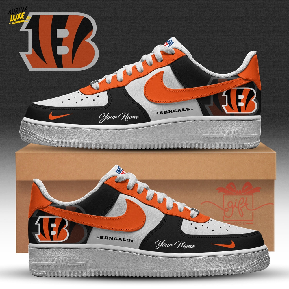 Cincinnati Bengals Air Force 1 Fashions Shoes Limited Cincinnati Bengals Air Force 1 Fashions Shoes Limited