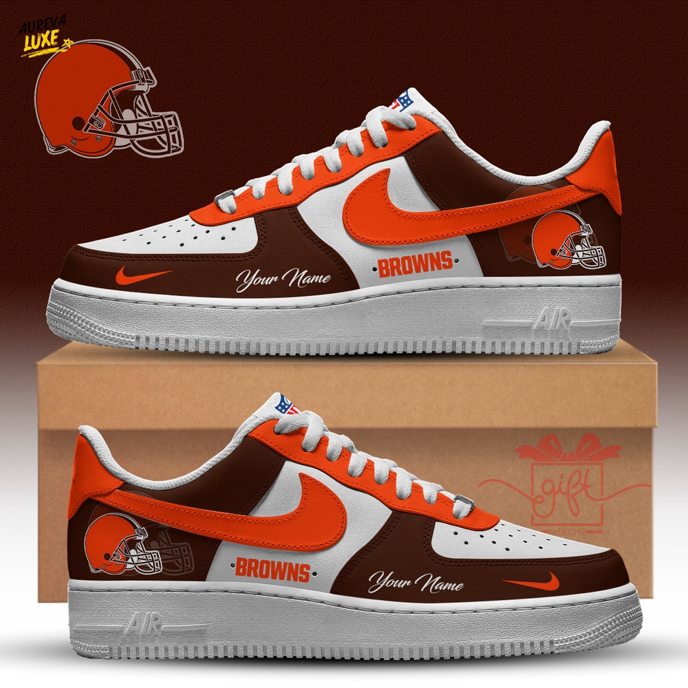 Cleveland Browns Air Force 1 Fashions Shoes Limited Cleveland Browns Air Force 1 Fashions Shoes Limited