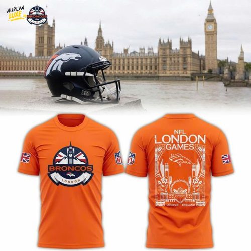 Denver Broncos NFL London game 2025 T-shirt v2