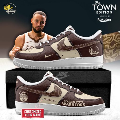 Golden State Warriors 2025 City Edition AF1 Sneakers