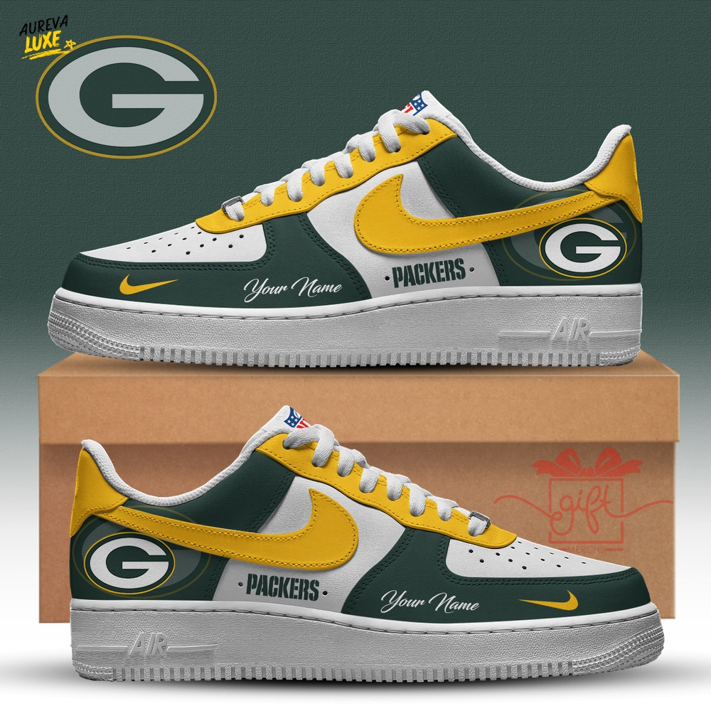 Green Bay Packers Air Force 1 Fashions Shoes Limited Green Bay Packers Air Force 1 Fashions Shoes Limited