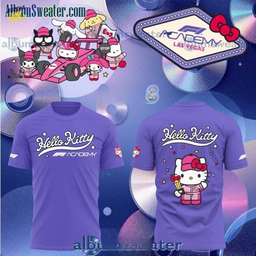 Hello Kitty And Friends x F1 Academy New Shirt