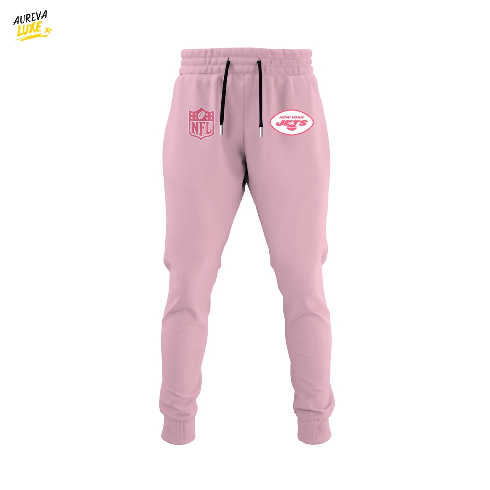 Jets Breast Cancer Awareness Edition Hoodie Jets Breast Cancer Awareness Edition Hoodie