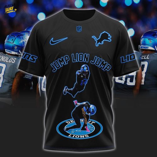 Jump Lion Jump Tshirt 2025 - Black