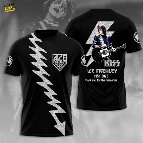KISS x Ace Frehley 3D Tshirt