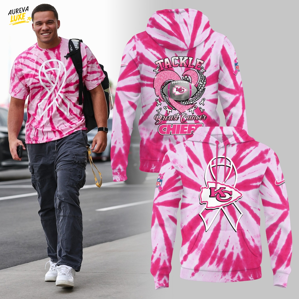 Kansas City Chiefs – Breast Cancers 2025 Limited Edition Hoodie Kansas City Chiefs – Breast Cancers 2025 Limited Edition Hoodie
