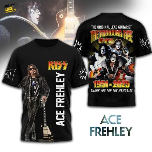 Kiss The originals Lead Guitarist The Founding Fire Of Kiss 1951 2025 Shirts Limited Edition