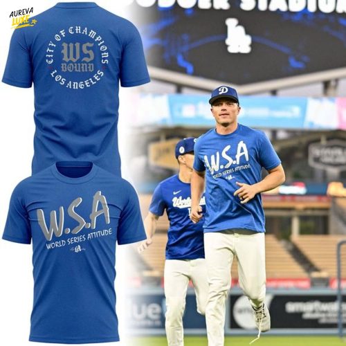 LA Dodgers World Series Attitude T-shirt - Limited Edition