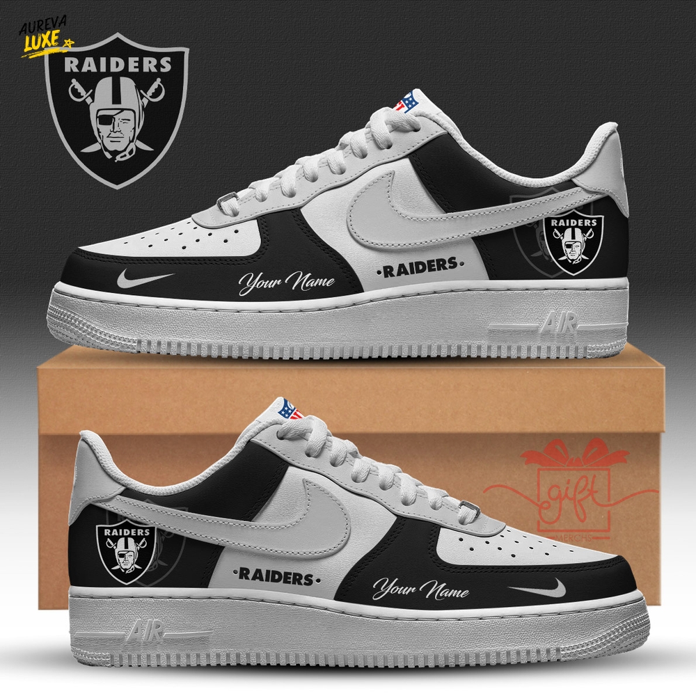 Las Vegas Raiders Air Force 1 Fashions Shoes Limited Las Vegas Raiders Air Force 1 Fashions Shoes Limited
