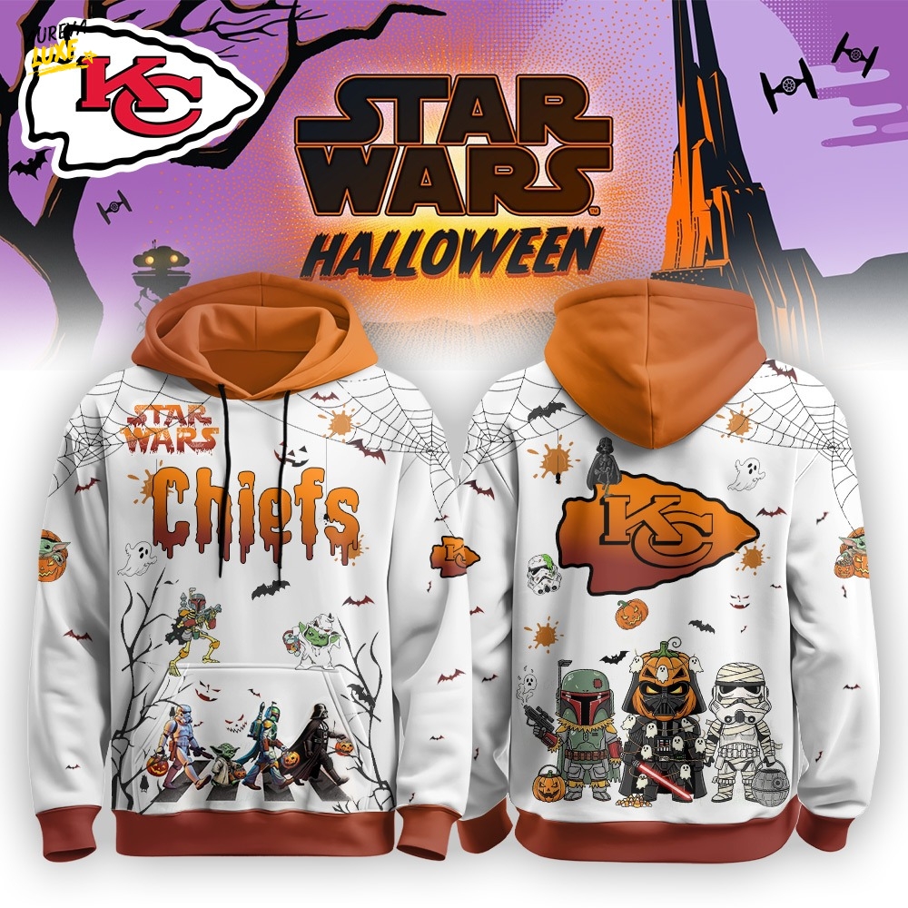 Limited Edition Kansas City Chiefs x Star Wars Halloween-3D Unisex Hoodie Limited Edition Kansas City Chiefs x Star Wars Halloween-3D Unisex Hoodie