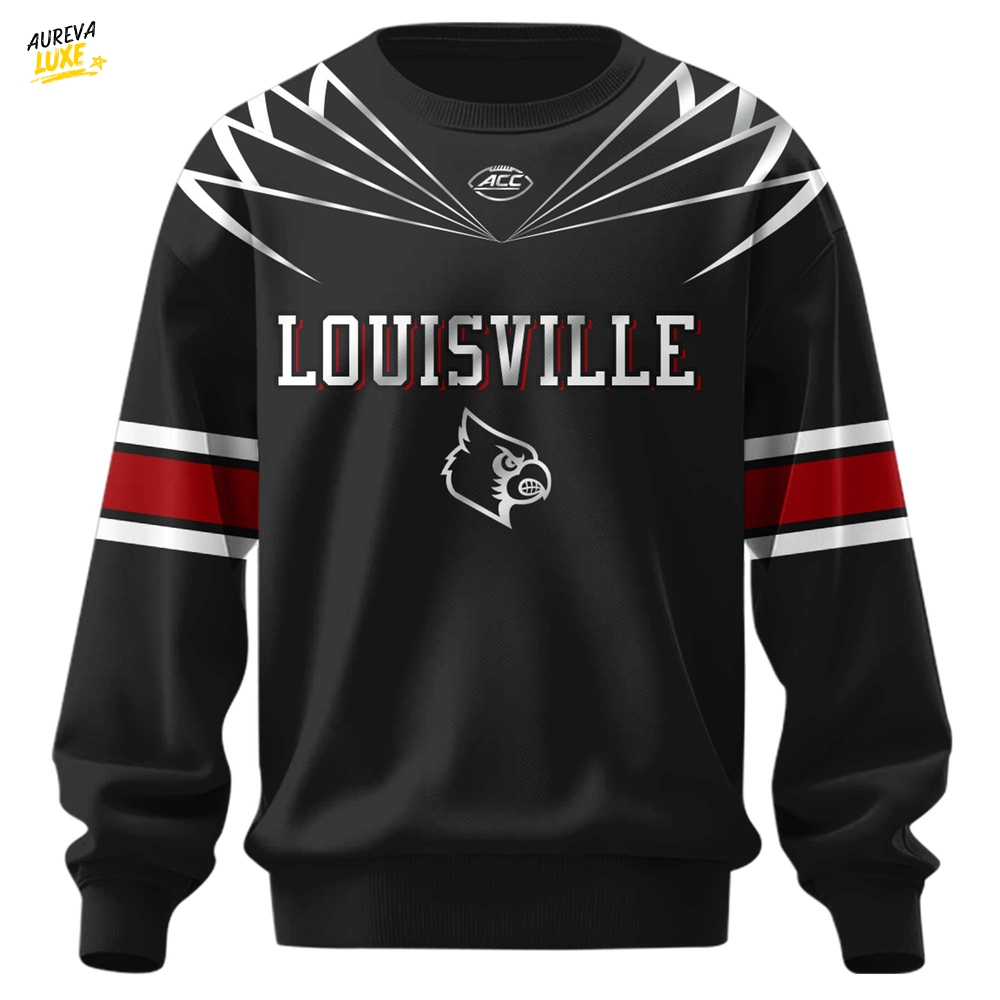 Louisville Cardinals Retro Mascot Sweatshirt Louisville Cardinals Retro Mascot Sweatshirt