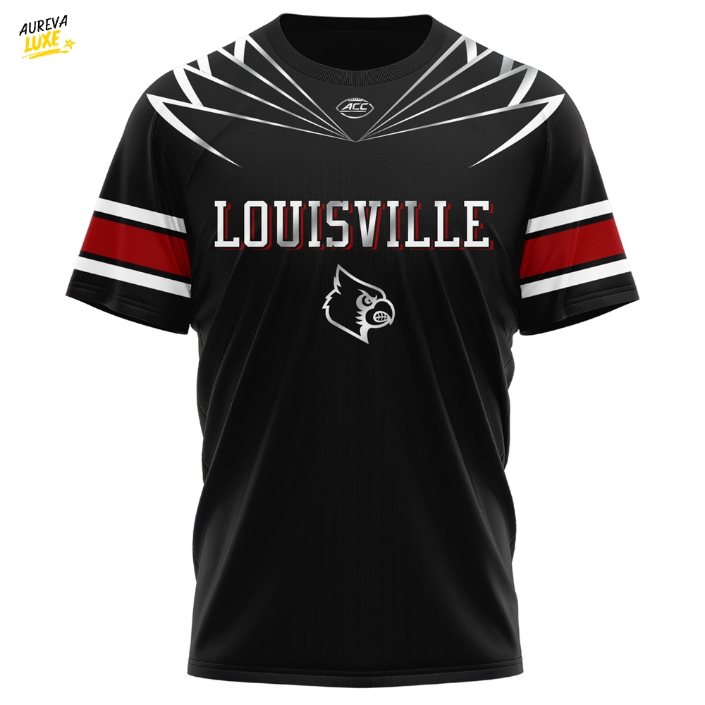 Louisville Cardinals Retro Mascot Tshirt Louisville Cardinals Retro Mascot Tshirt