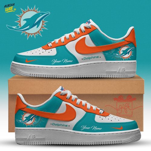 Miami Dolphins Air Force 1 Fashions Shoes Limited