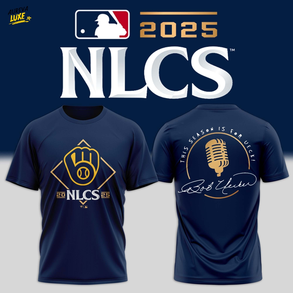 Milwaukee Brewers 2025 NLCS Playoff Tshirt Milwaukee Brewers 2025 NLCS Playoff Tshirt