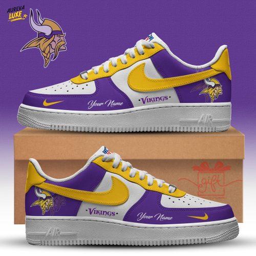 Minnesota Vikings Air Force 1 Fashions Shoes Limited