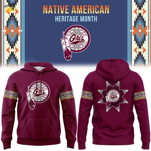 Montana Grizzlies football Native American Heritage Month Hoodie