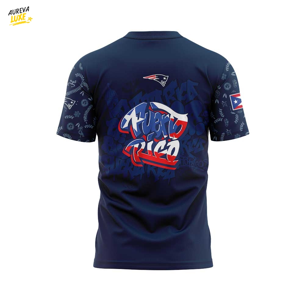 N.E Patriots Puerto Rican Heritage Combo Shirt N.E Patriots Puerto Rican Heritage Combo Shirt