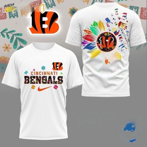 NFL Cincinnati Bengals Hispanic Heritage Month Unisex 3D Shirt