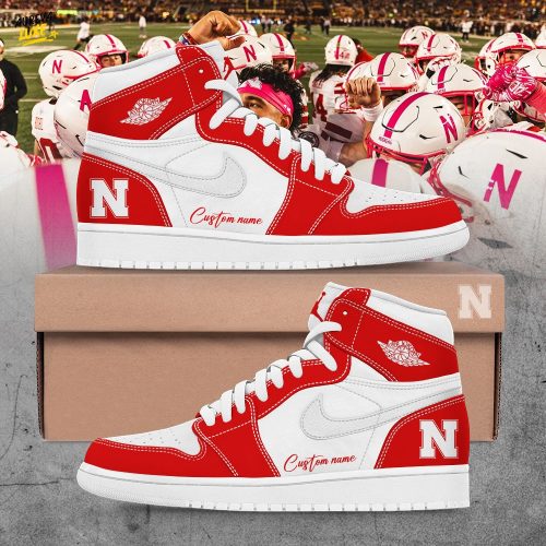 Nebraska Fashion Shoes Designed For You Limited Edition Custom Name For Fans Shoes Hight