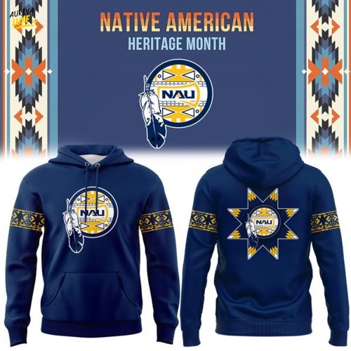 Northern Arizona Lumberjacks football Native American Heritage Month Hoodie