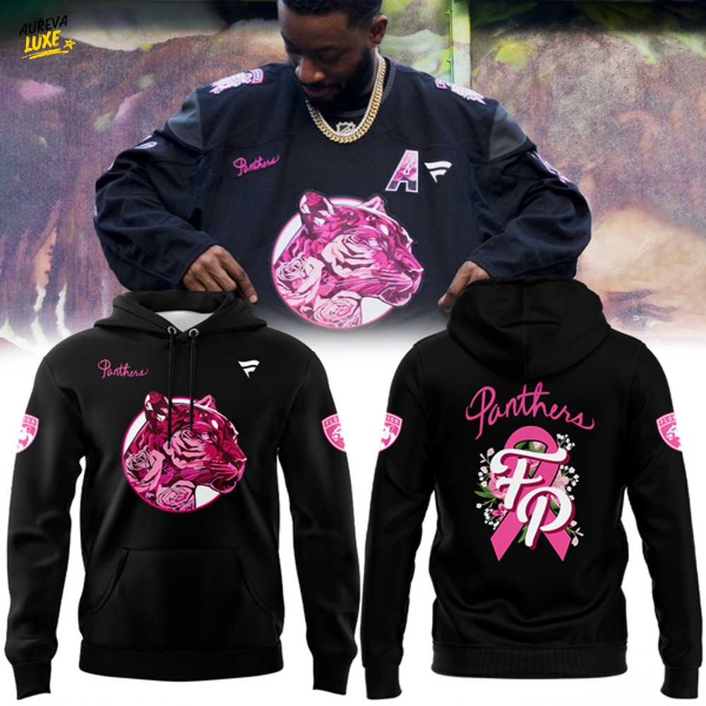 Pink in the Rink Panthers Limited Edition Hoodie Pink in the Rink Panthers Limited Edition Hoodie