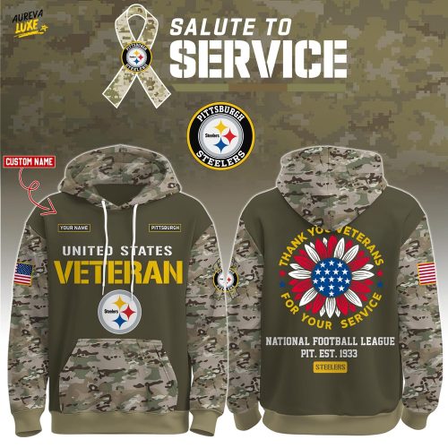 Pittsburgh Steelers x Autism Awareness Month-3D Unisex Hoodie