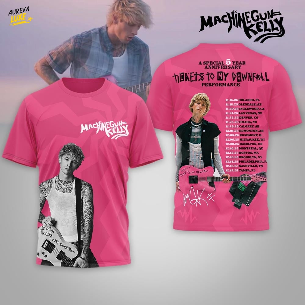 Premium MGK 2025 Tour 3D Shirt MM Premium MGK 2025 Tour 3D Shirt MM