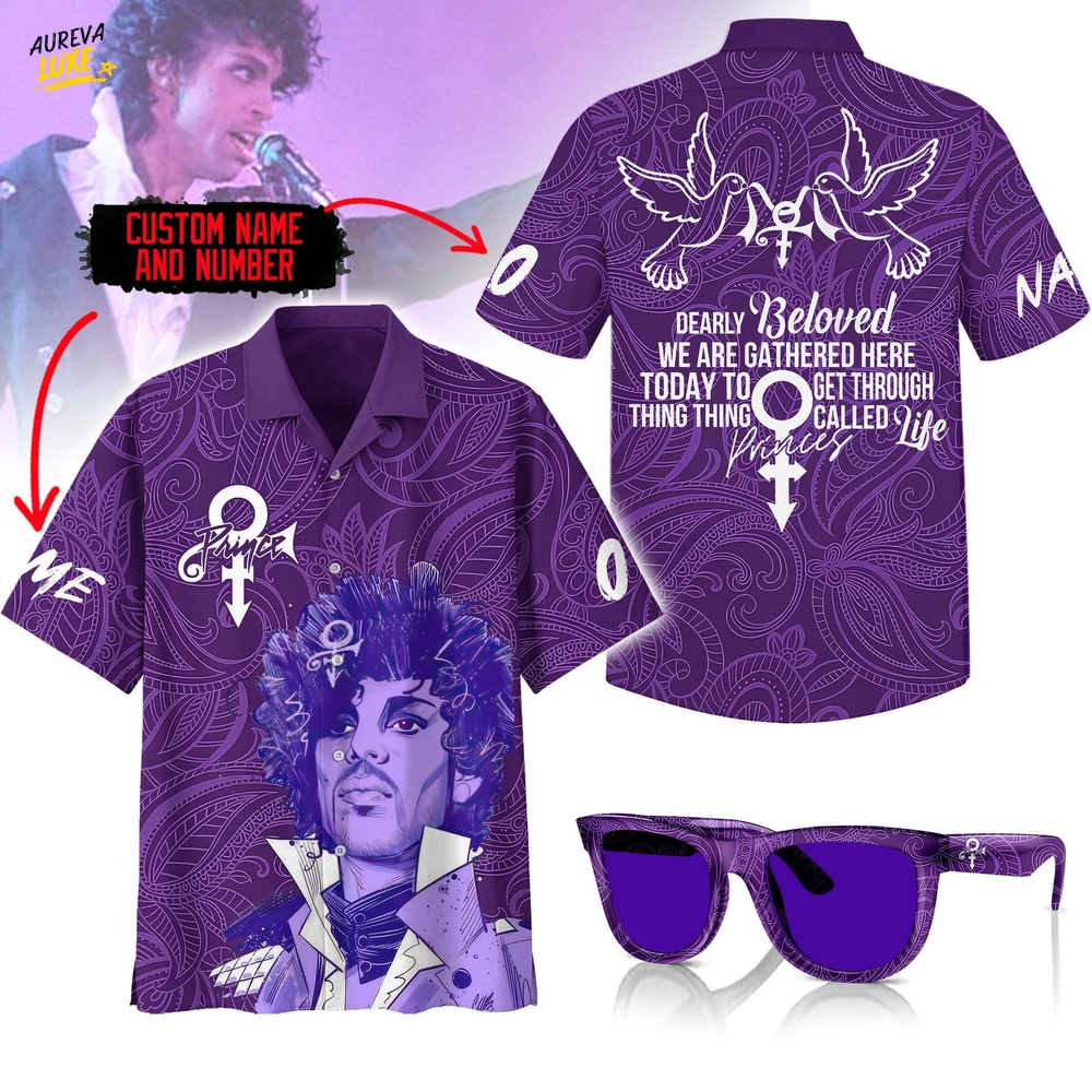 Prince Hawaiian Shirt Prince Hawaiian Shirt