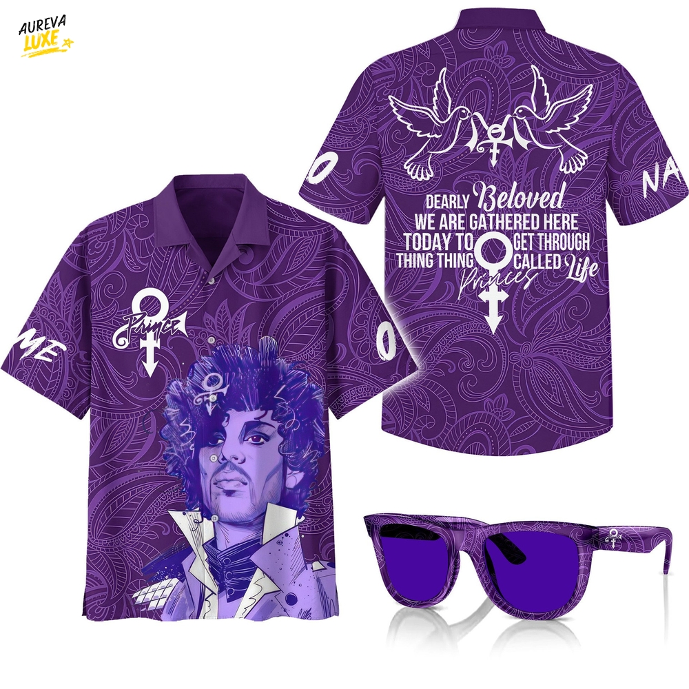 Prince Hawaiian Shirt Prince Hawaiian Shirt