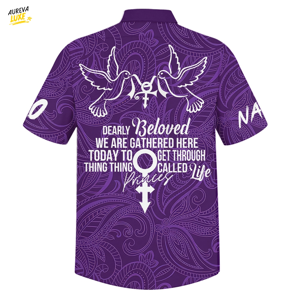 Prince Hawaiian Shirt Prince Hawaiian Shirt