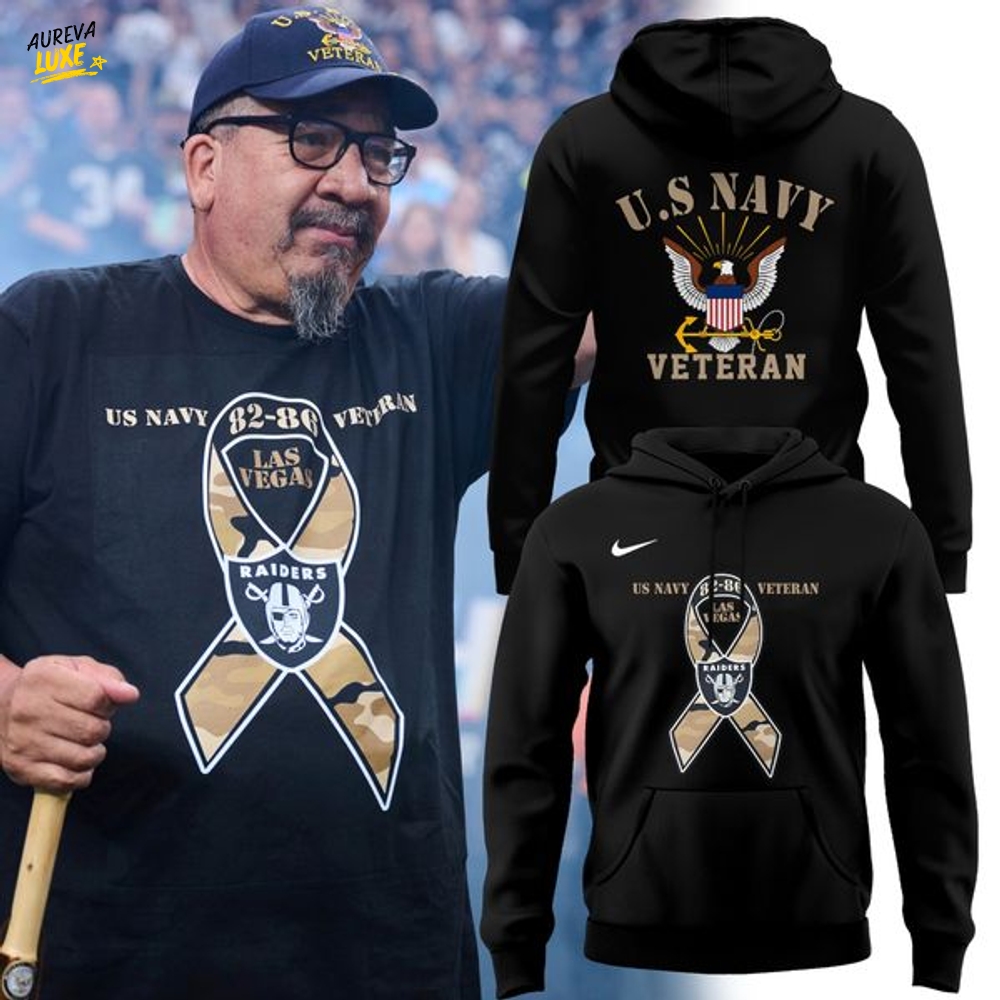 Raiders US Navy Veteran Hoodie(V5) Raiders US Navy Veteran Hoodie(V5)