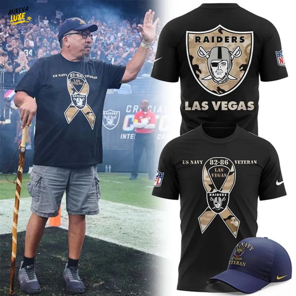 Raiders US Navy Veteran T-Shirt Raiders US Navy Veteran T-Shirt