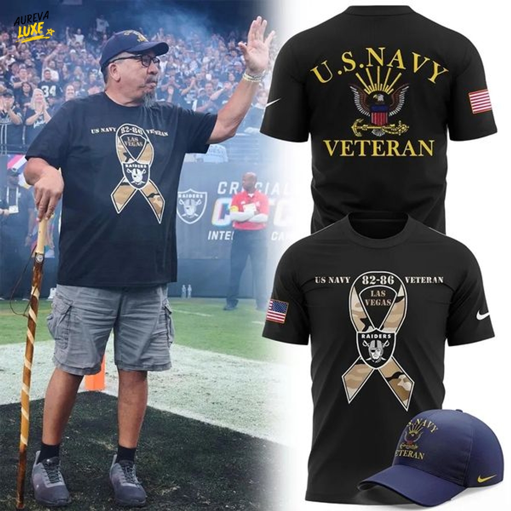 Raiders US Navy Veteran T-Shirt(V2) Raiders US Navy Veteran T-Shirt(V2)