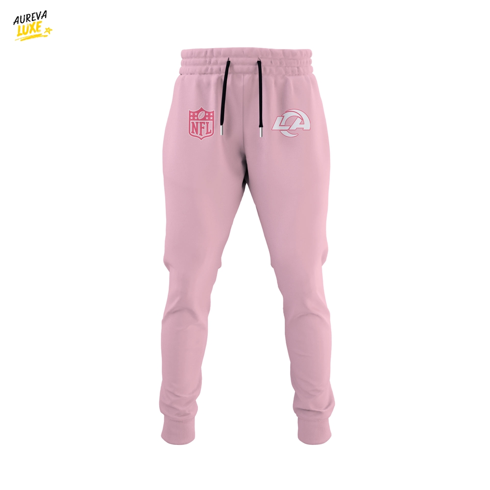 Rams Breast Cancer Awareness Edition Hoodie Rams Breast Cancer Awareness Edition Hoodie