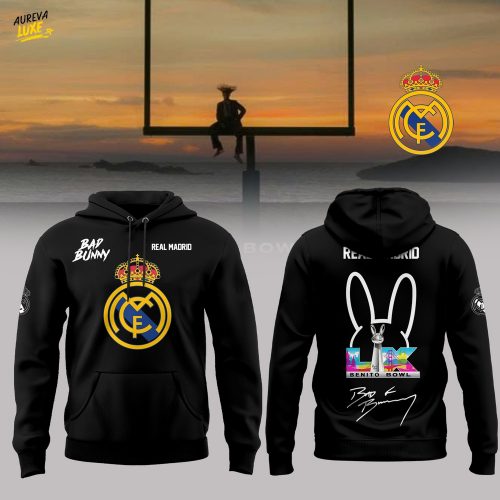 Real Madrid x Bad Bunny – Benito Bowl Edition Hoodie