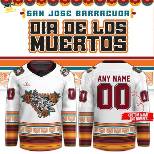SJ Barracuda Dia de los Muertos Tigres Del Mar Jersey