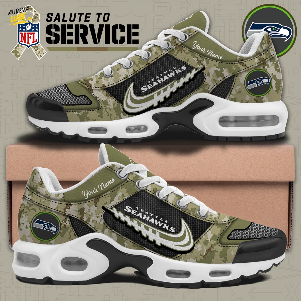 Salute to Service x Seattle Seahawks Sneaker Salute to Service x Seattle Seahawks Sneaker