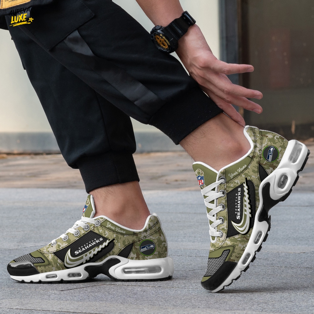 Salute to Service x Seattle Seahawks Sneaker Salute to Service x Seattle Seahawks Sneaker