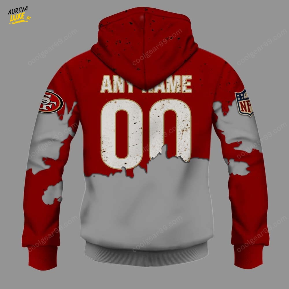 San Francisco 49ers Zombie HLW Design Hoodie San Francisco 49ers Zombie HLW Design Hoodie