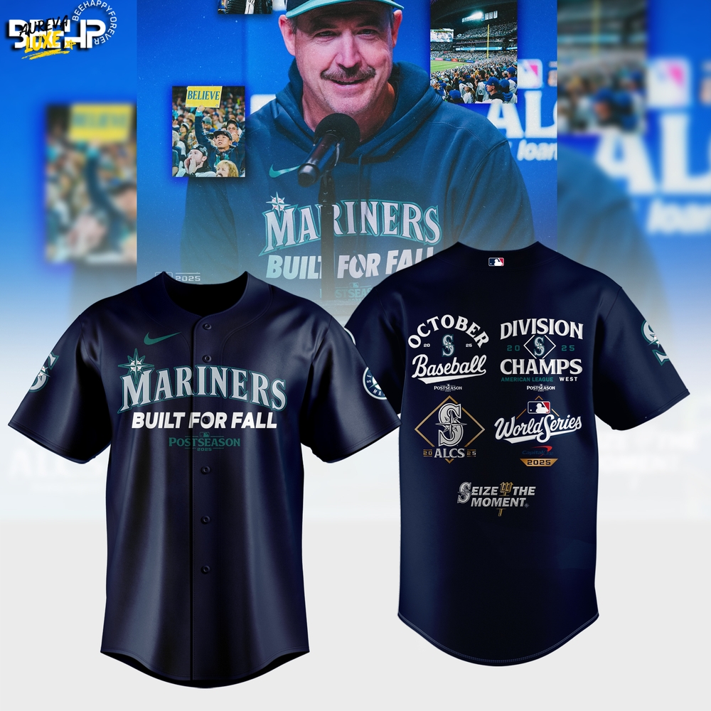 Seattle Mariners Built For Fall Limited Edition Jersey Seattle Mariners Built For Fall Limited Edition Jersey