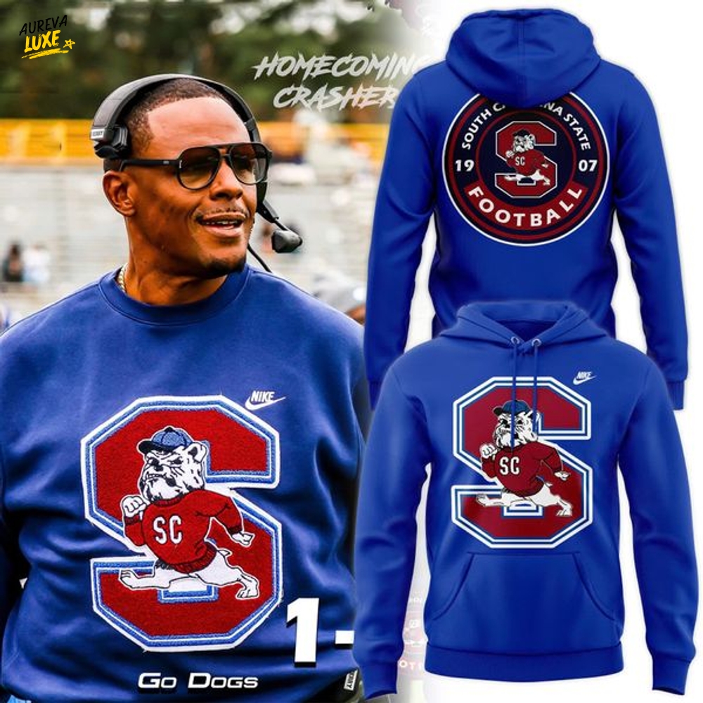 South Carolina State Football "Go Dogs" Hoodie South Carolina State Football "Go Dogs" Hoodie