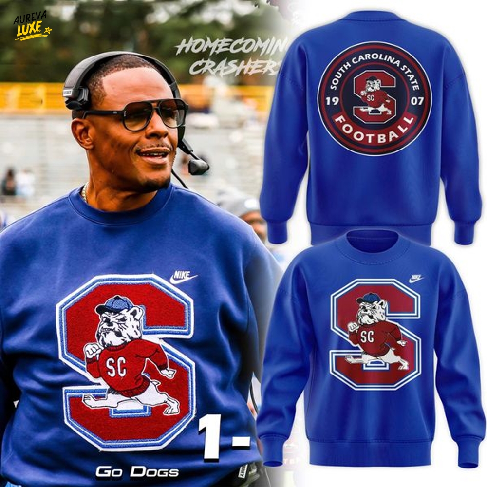 South Carolina State Football "Go Dogs" Sweatshirt South Carolina State Football "Go Dogs" Sweatshirt