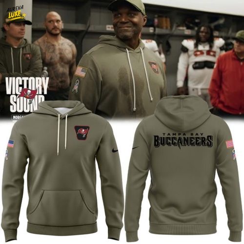 Special Edition Tampa Bay Buccaneers 2025 Salute to Service Hoodie