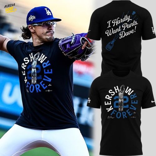 Special Kershaw Forever 22 Los Angeles Dodgers T-Shirt