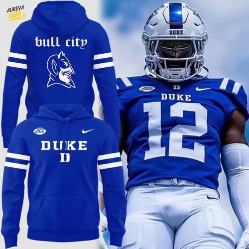 Special New 2025 Duke Blue Devils Logo Uniform Hoodie