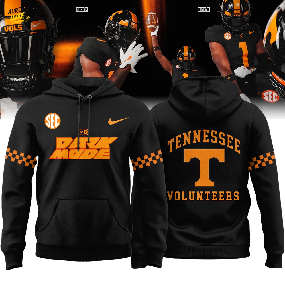 Tennessee Volunteers 2025 Dark Mode Special Editions Hoodie Tennessee Volunteers 2025 Dark Mode Special Editions Hoodie